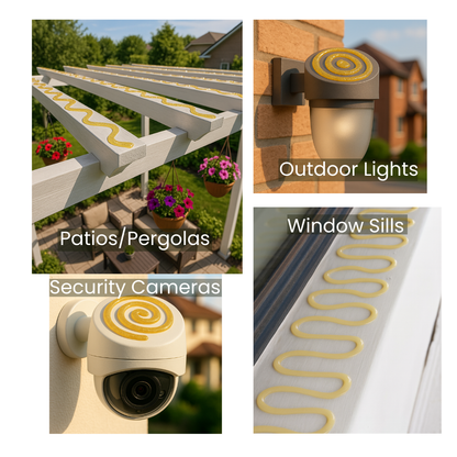 Eagle Eye Optical Bird Wax to Deter Birds - Alternative to Bird Spikes