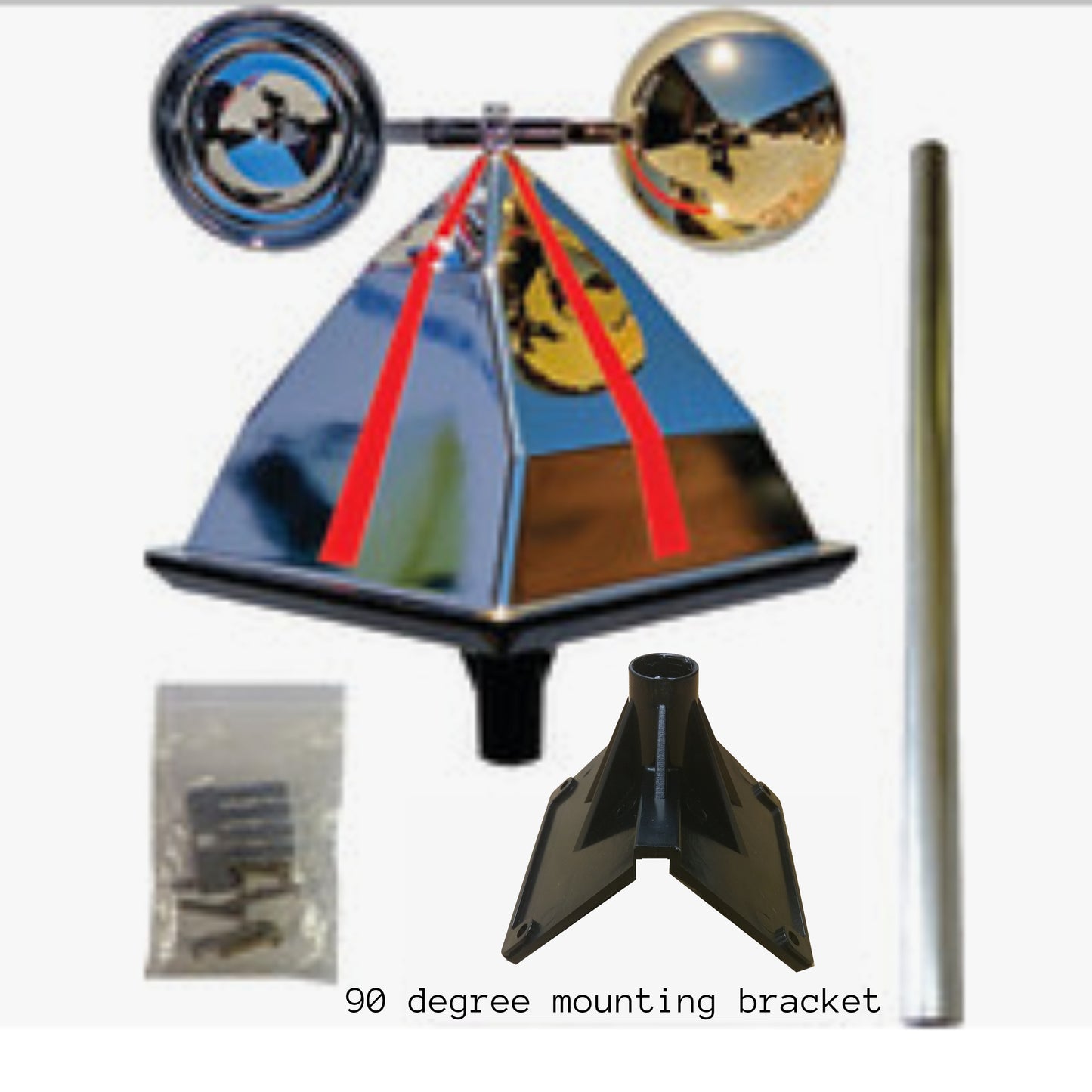 Eagle Eye Wind Driven Flashing Pyramid (Land Birds) - R2149 excl VAT